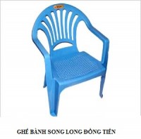 Ghế Bành Song Long Đồng Tiền