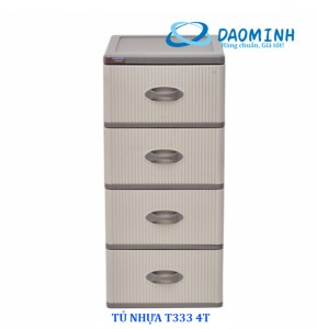 Tủ nhựa Song Long T333 4 tầng