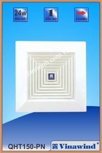 Quạt Hút trần Điện cơ Thống Nhất QHT150-PN