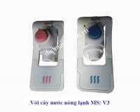 Cặp vòi cây nước nóng lạnh V03 (Loại có khóa vòi nóng, an toàn)