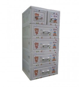 Tủ nhựa Song Long Panda 5 tầng (MS: PD2T-5)