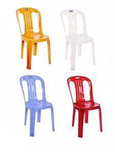 Ghế Tựa Lớn 4 Sọc H400 (Nhựa Duy Tân)