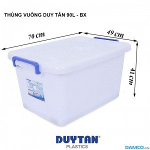 Thùng vuông Duy Tân 90L
