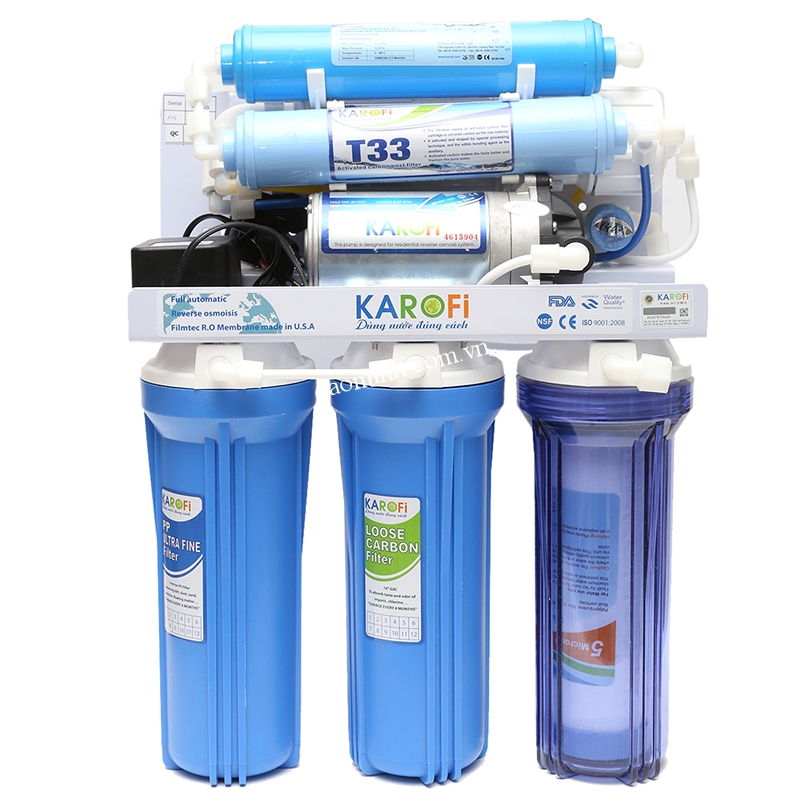 Máy lọc nước RO Karofi KT70 (7 lõi lọc, không tủ)