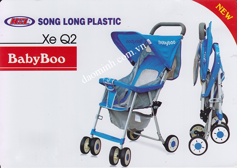 Xe đẩy trẻ em Song Long BabyBoo Q2