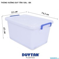 Thùng vuông 120L Nhựa Duy Tân