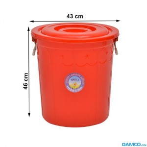 Thùng nhựa Song Long 50L Quai Sắt