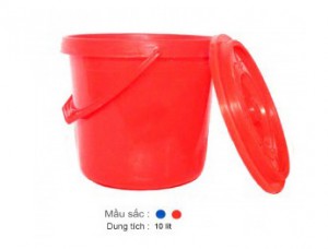 Xô nhựa Song Long 10L
