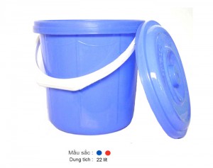 Xô nhựa Song Long 22L