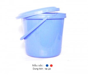 Xô nhựa Song Long 14L