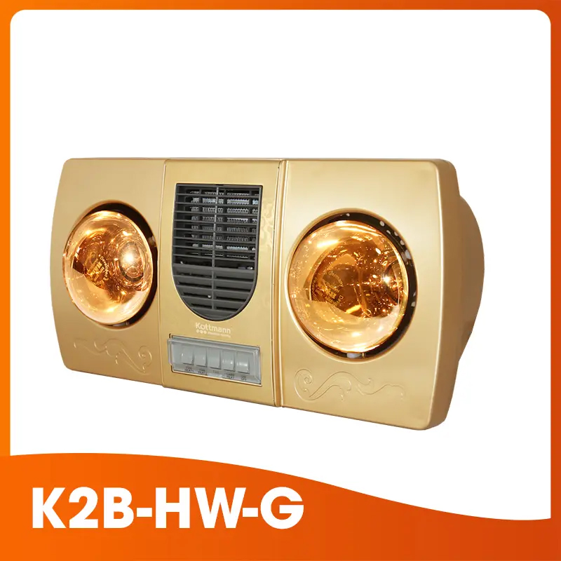 Đèn sưởi nhà tắm Kottmann K2B-HW-G (có quạt thổi gió nóng)