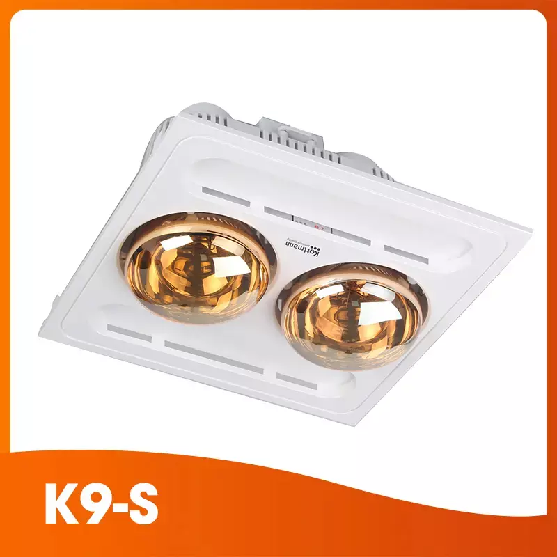 Đèn sưởi nhà tắm Kottmann K9-S (âm trần - công tắc)