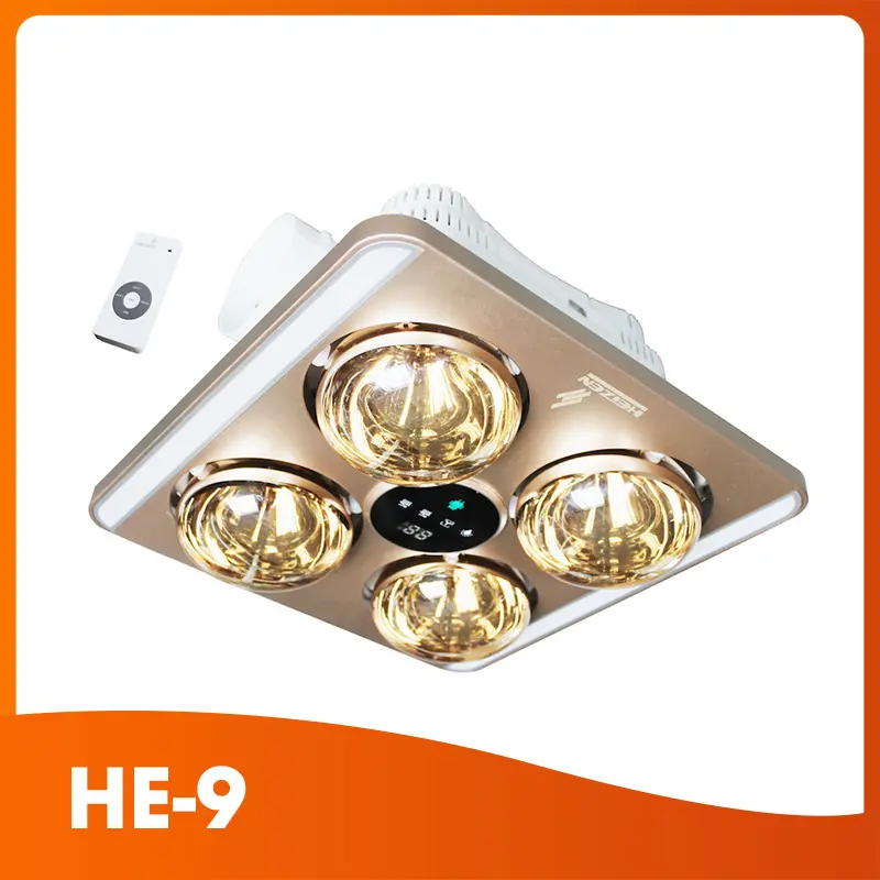 Đèn sưởi nhà tắm Heizen HE-9 (điều khiển từ xa)