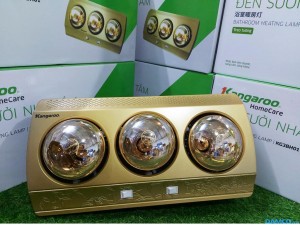 Đèn sưởi nhà tắm 3 bóng Kangaroo KG3BH01