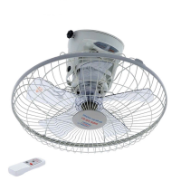 Quạt đảo trần Điện cơ 91 - Bộ Quốc Phòng QDT450DK (58W, sải cánh 45 cm, điều khiển từ xa)