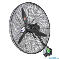 Quạt treo tường công nghiệp Ching Hai W28-3Đ (Công suất 215W, sải cánh 70 cm)
