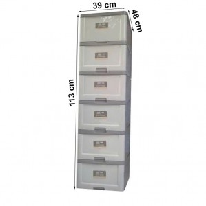 Tủ Nhựa T880 6 tầng - Nhựa Song Long