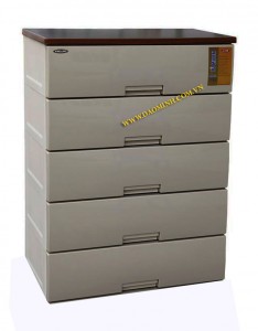 Tủ nhựa Song Long Milan 5 tầng