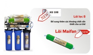 Máy lọc nước RO Kangaroo KG108 (8 lõi lọc, không tủ)